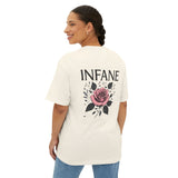 Rose Oversized Tee Man n Woman
