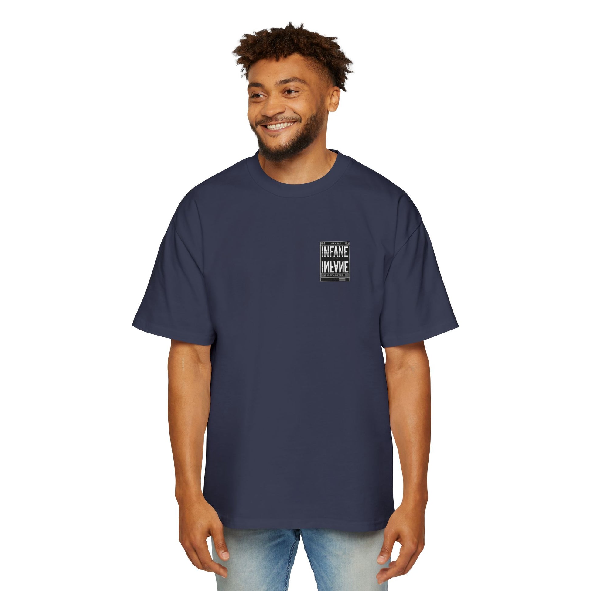 Men's Oversized Graphic Tee | Infane Reflected