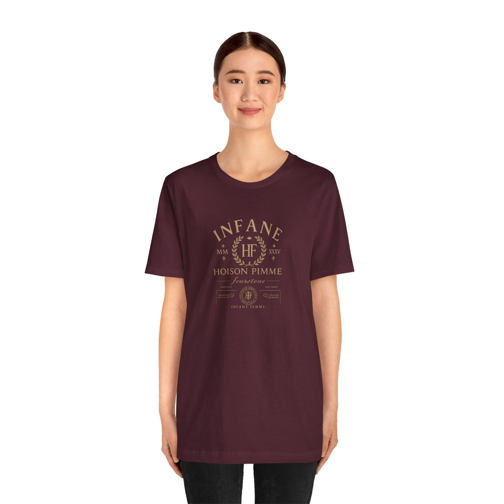 Light Gold Hoison Fourstone Iconic T-Shirt | Infane Femme Eu Unisex