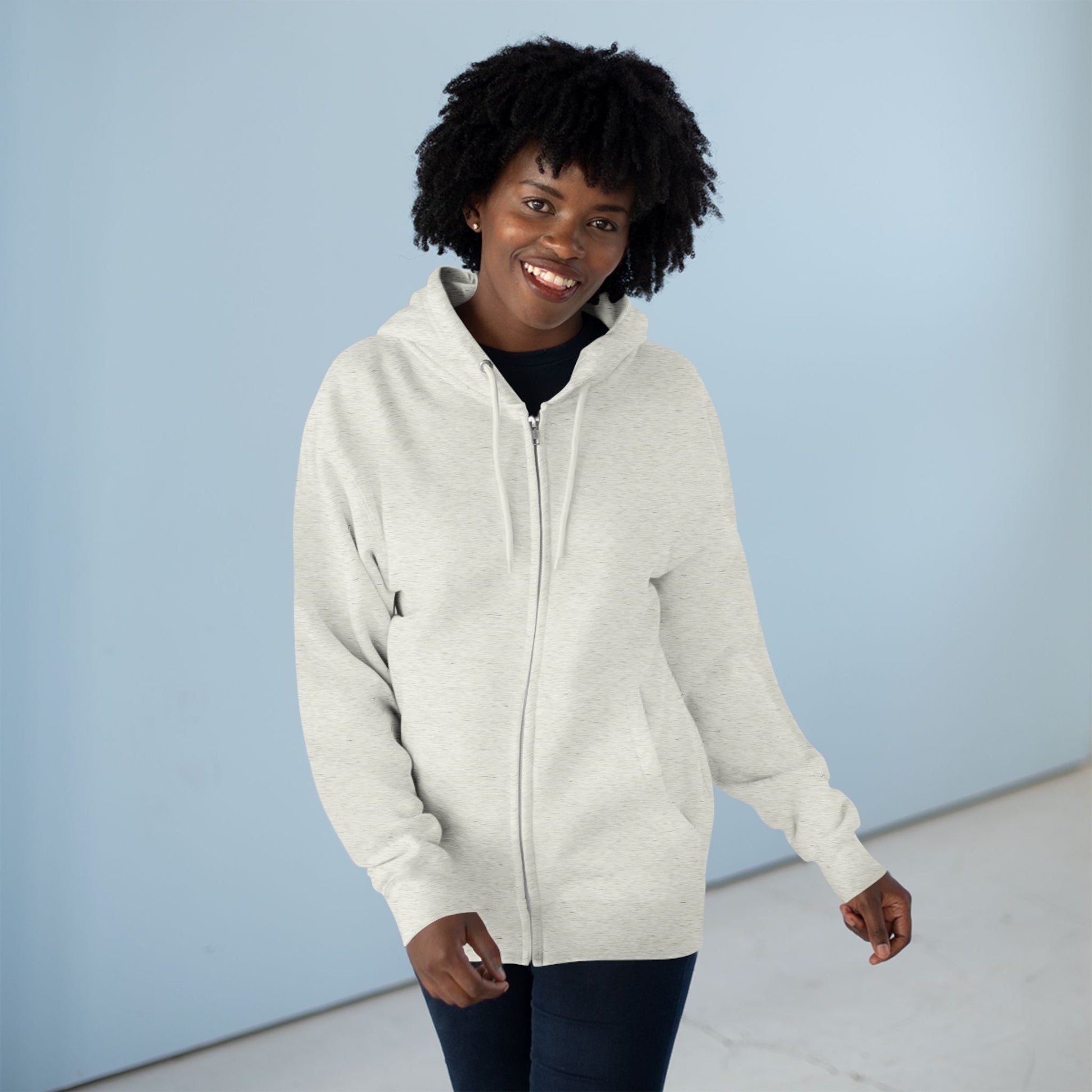 Unisex Zip Hoodie x Back Design EU