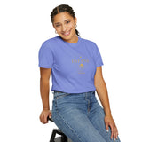 Infane Circle Rose Unisex Garment-Dyed T-shirt