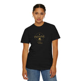 Infane Circle Rose Unisex Garment-Dyed T-shirt