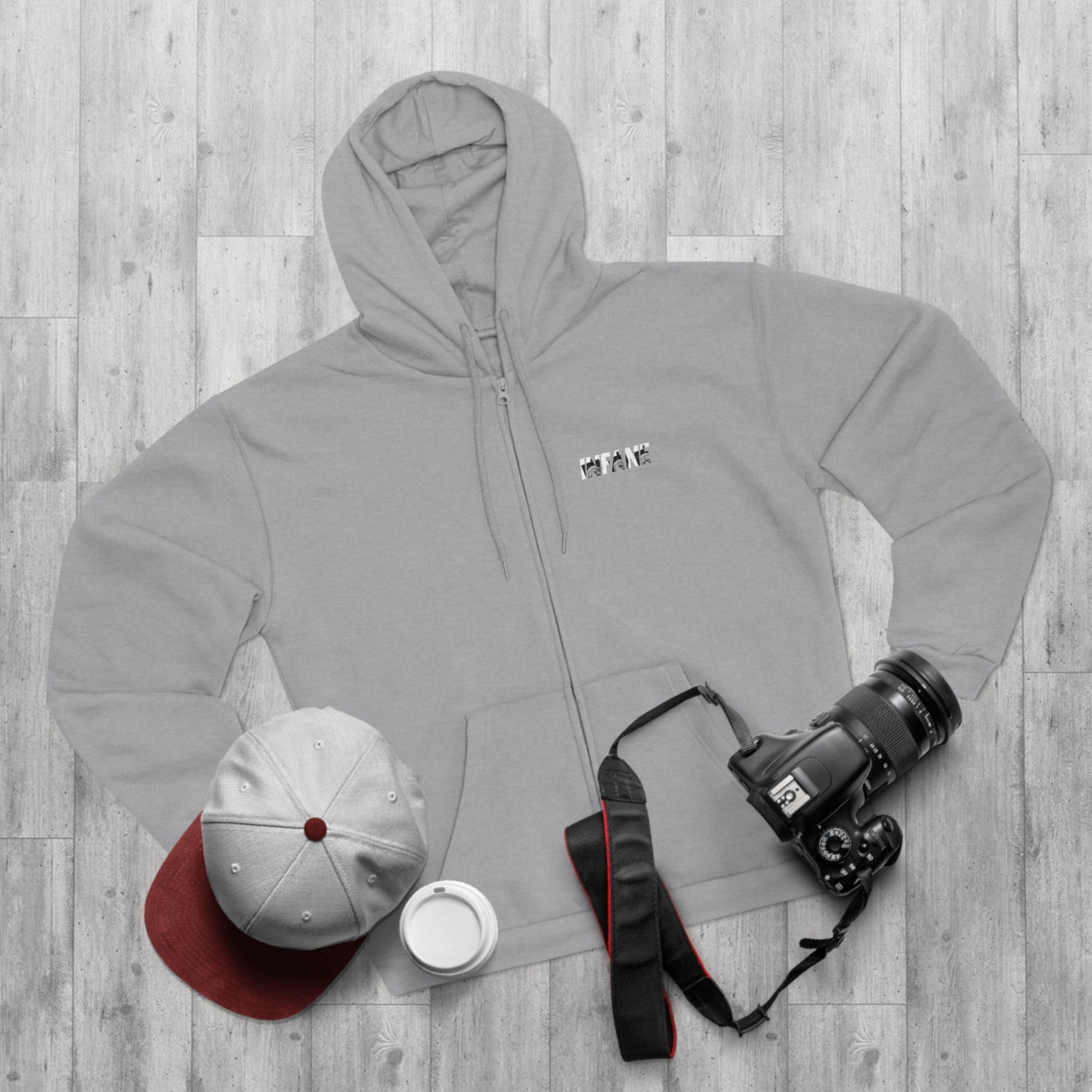 Unisex Hooded Zip Sweatshirt - Comfort Plus EU