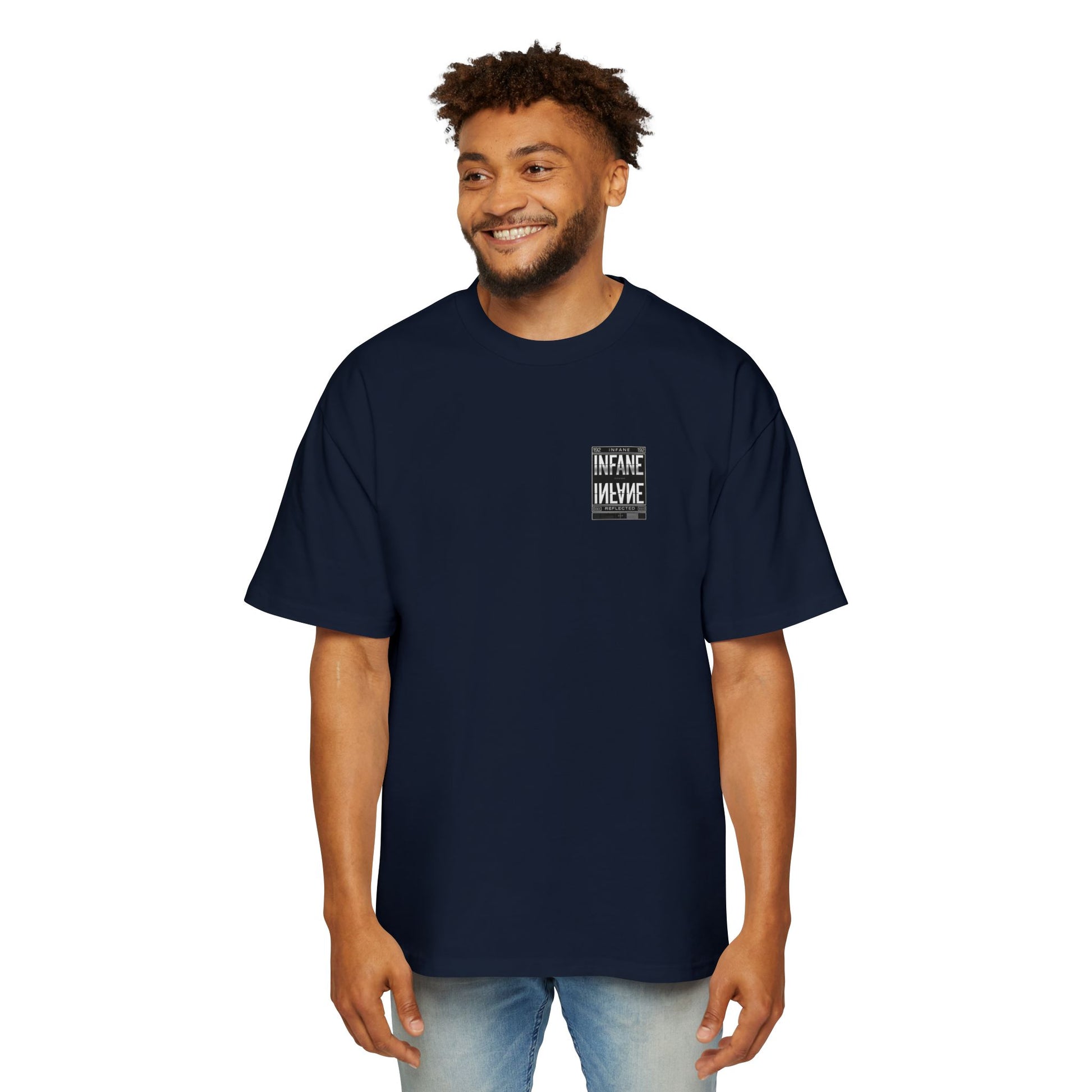 Men's Oversized Graphic Tee | Infane Reflected