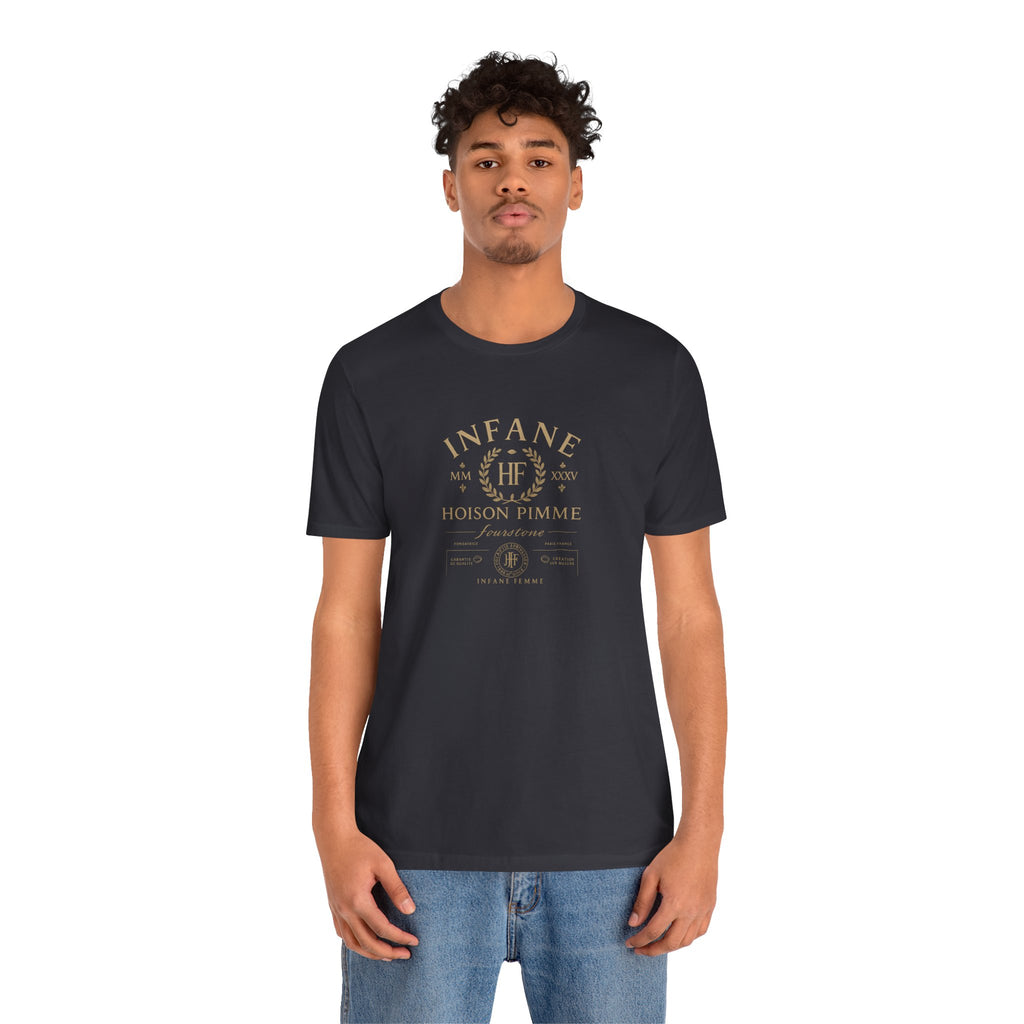 Light Gold Hoison Fourstone Iconic T-Shirt | Infane Femme Eu Unisex